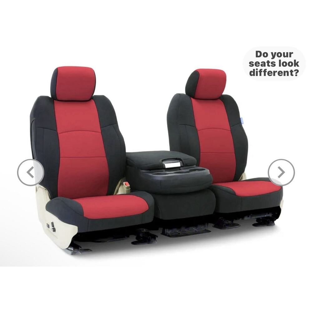 COVER KING SEAT COVERS FOR CADILLAC XT5 2017-2025 Black Tan Neoprene NIB